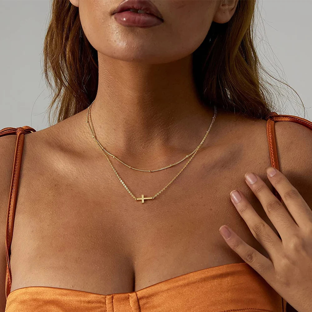 Serenity Cross Necklace
