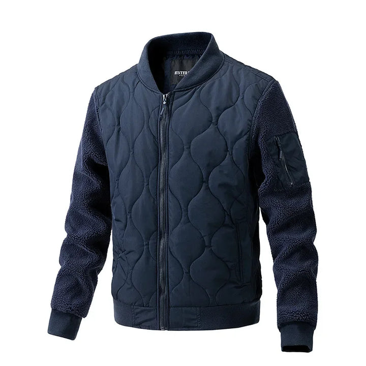 Everest Quilted Bomber Jacket
