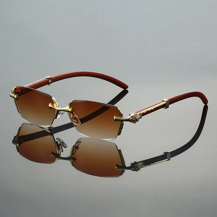Aurelian Rimless Sunglasses