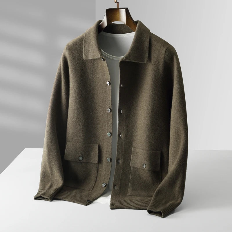 Luxury Cashmere Button Cardigan