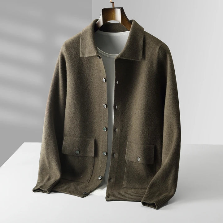 Luxury Cashmere Button Cardigan