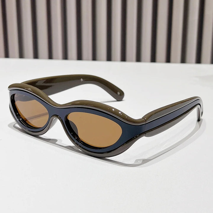 Nova Wrap Cat Eye Sunglasses
