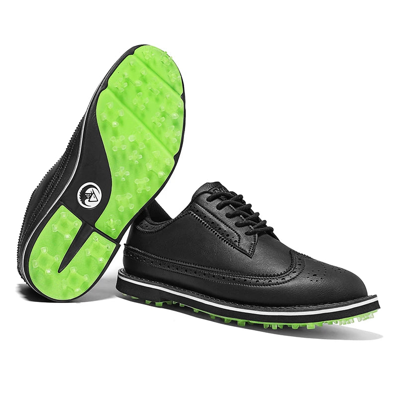Aurelian Brogue Golf Sneakers
