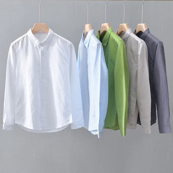 Coastal Breeze Linen Long Sleeve