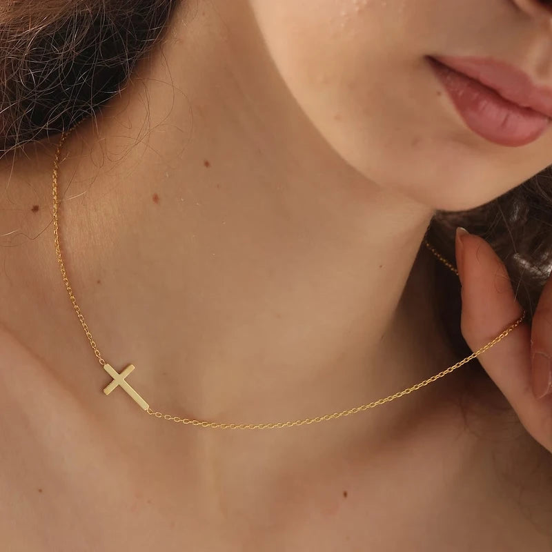 Serenity Cross Necklace