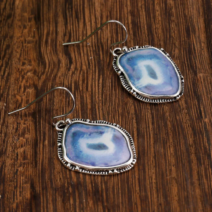 Astra Vein Stone Earrings