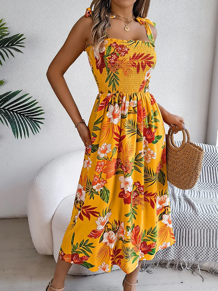 Selene Floral Dress