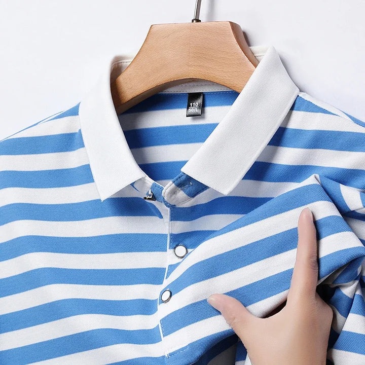 Marlow Striped Polo