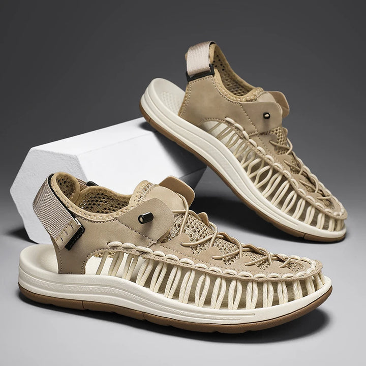 Lennox Woven Sandals