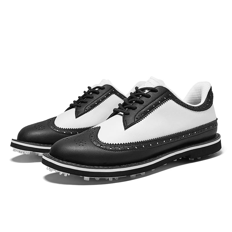 Aurelian Brogue Golf Sneakers