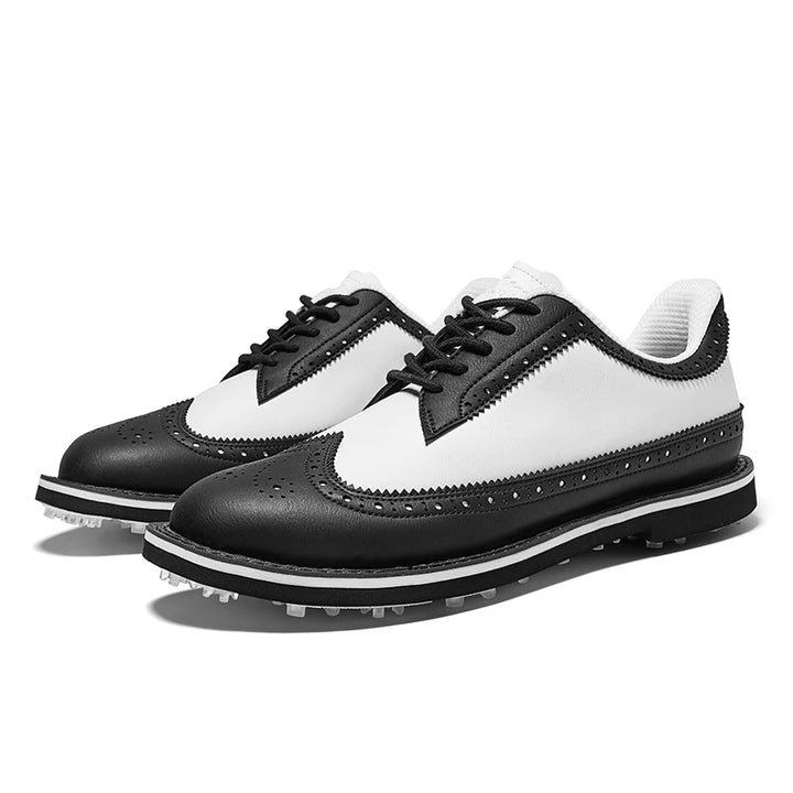 Aurelian Brogue Golf Sneakers