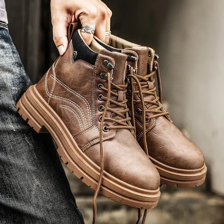 Axton Leather Boots