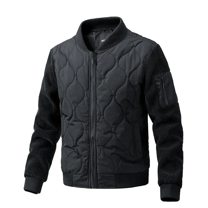 Everest Quilted Bomber Jacket