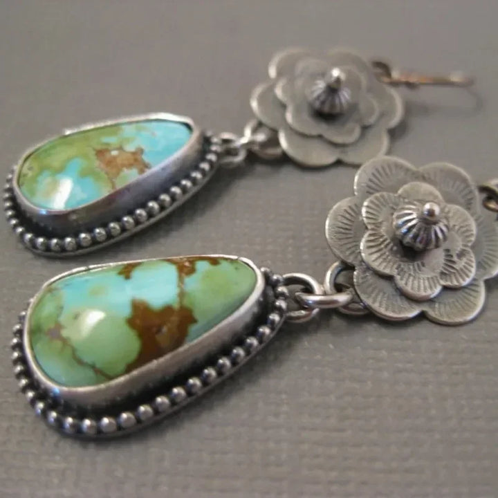 Sierra Bloom Turquoise Earrings