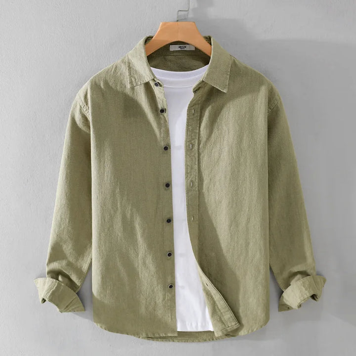 Mason Linen Long Sleeve