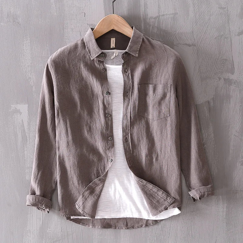The Coastal Linen Long Sleeve