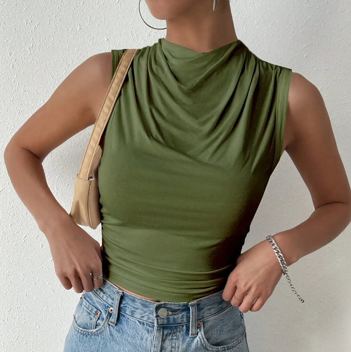 Isla Drape Sculpted Top