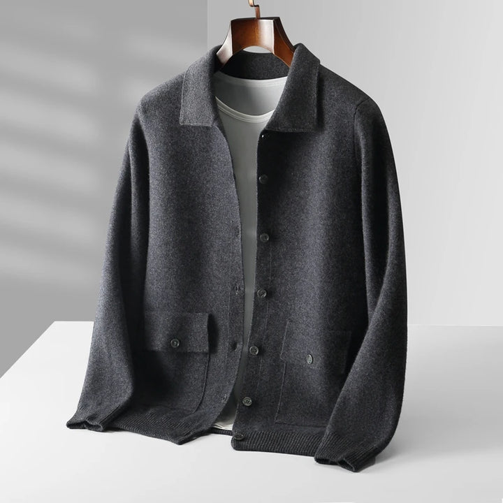 Luxury Cashmere Button Cardigan
