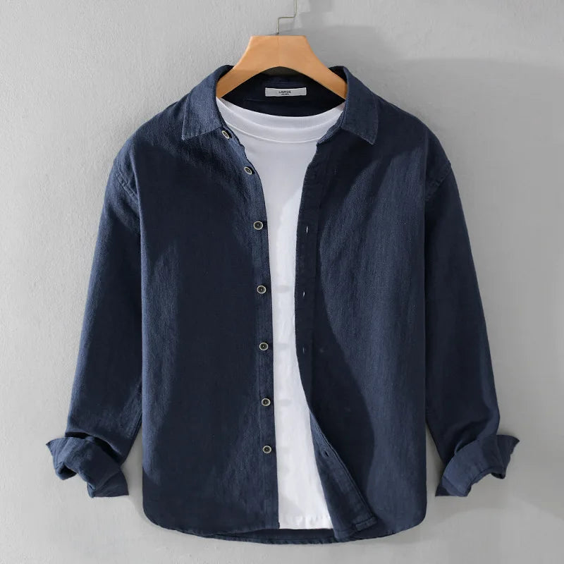 Mason Linen Long Sleeve