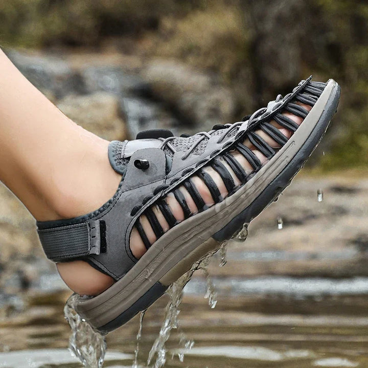 Lennox Woven Sandals