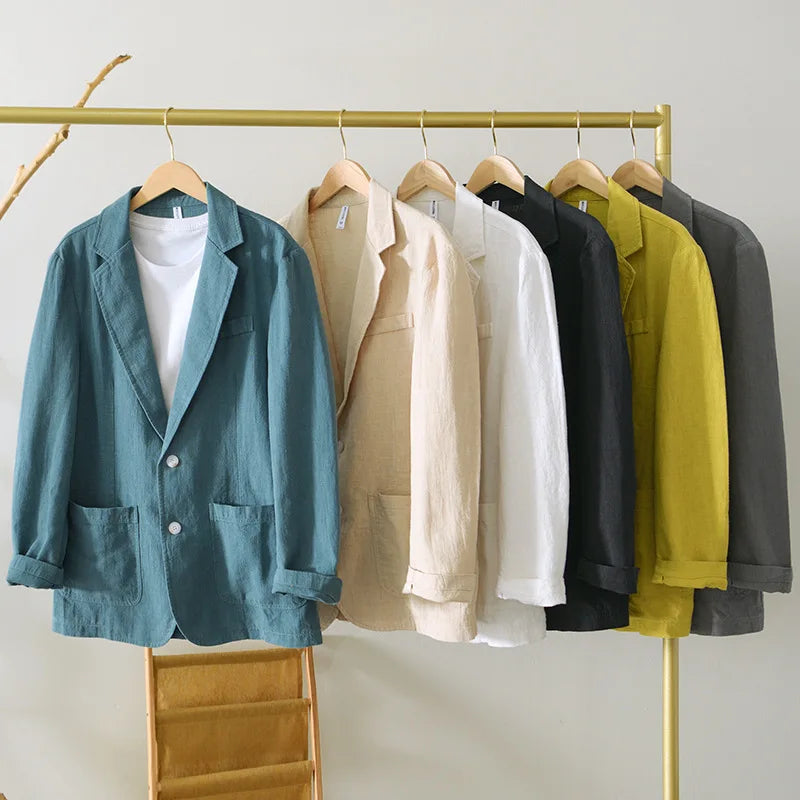Harlan Linen Blazer