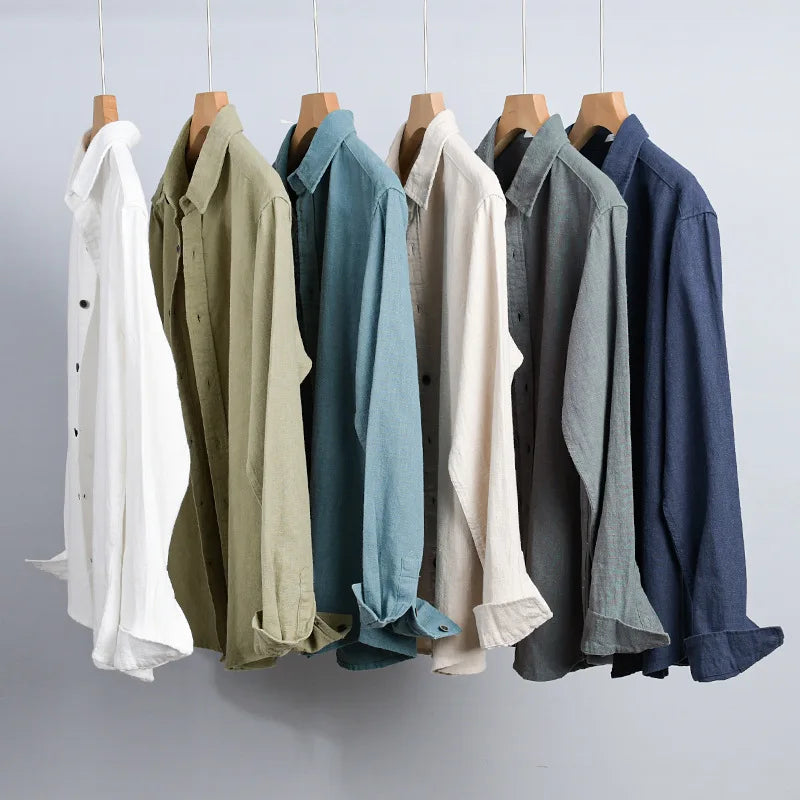 Mason Linen Long Sleeve