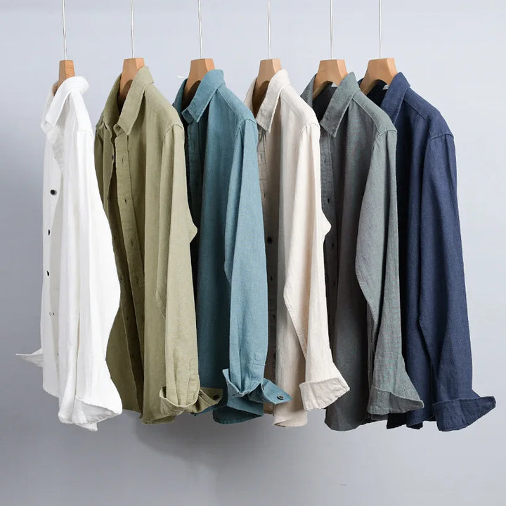 Mason Linen Long Sleeve