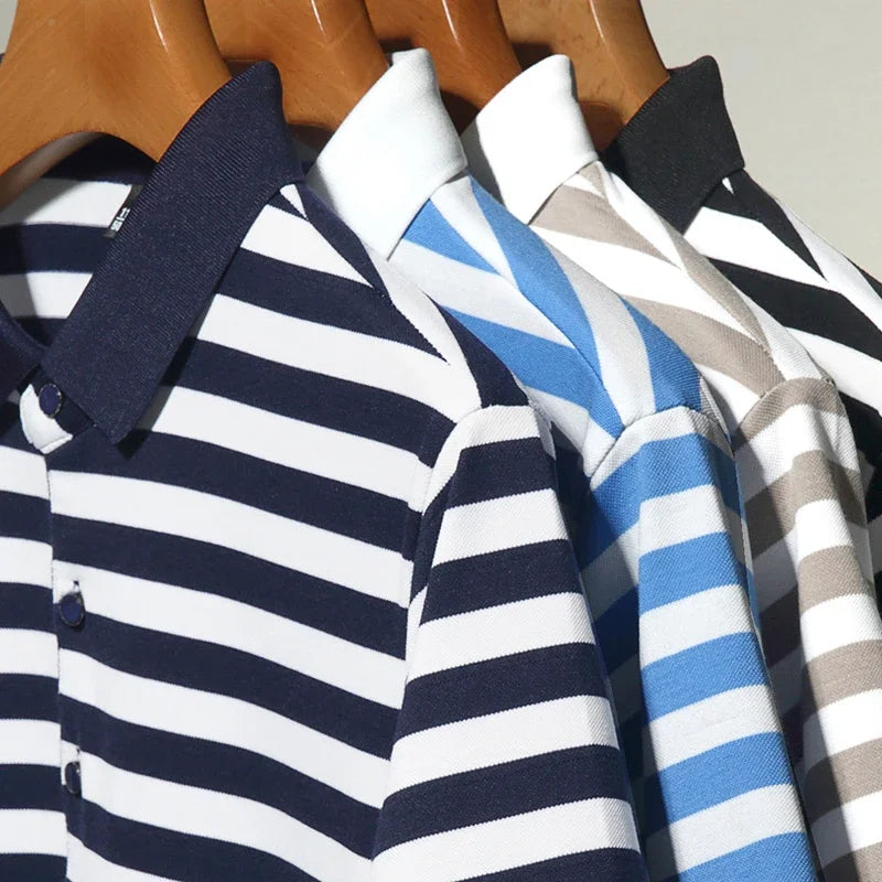 Marlow Striped Polo