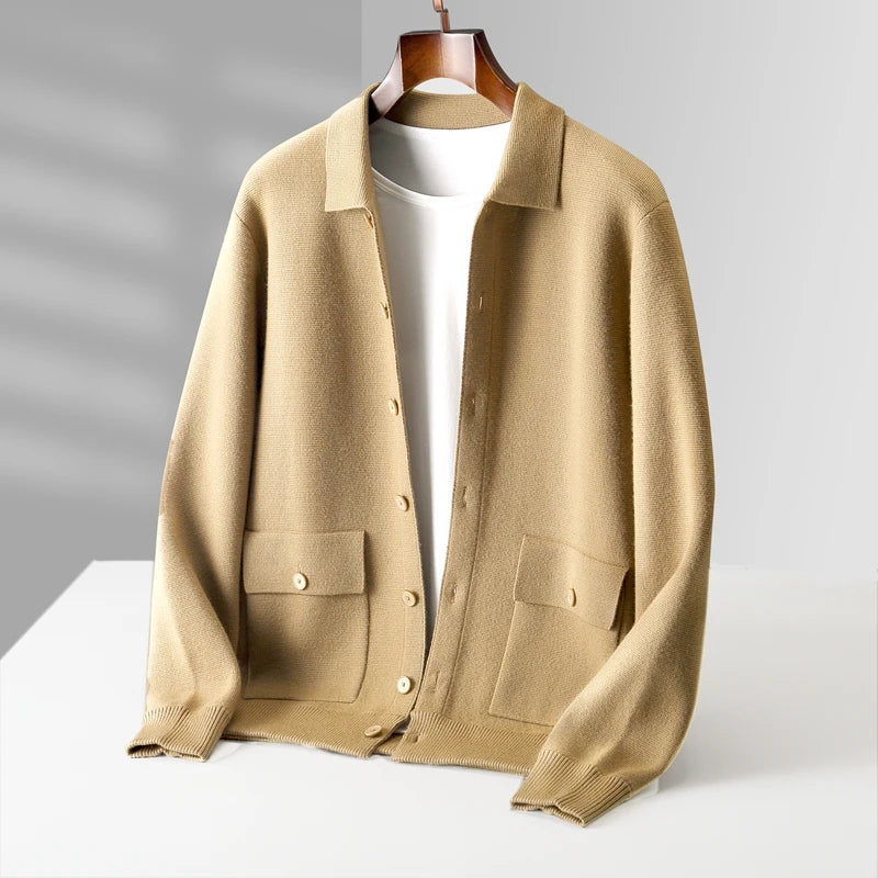 Luxury Cashmere Button Cardigan