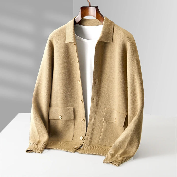 Luxury Cashmere Button Cardigan