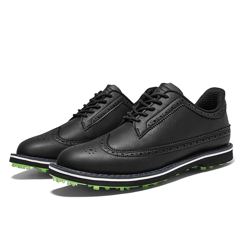 Aurelian Brogue Golf Sneakers