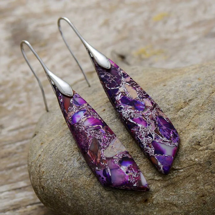 Emilia Stone Drop Earrings