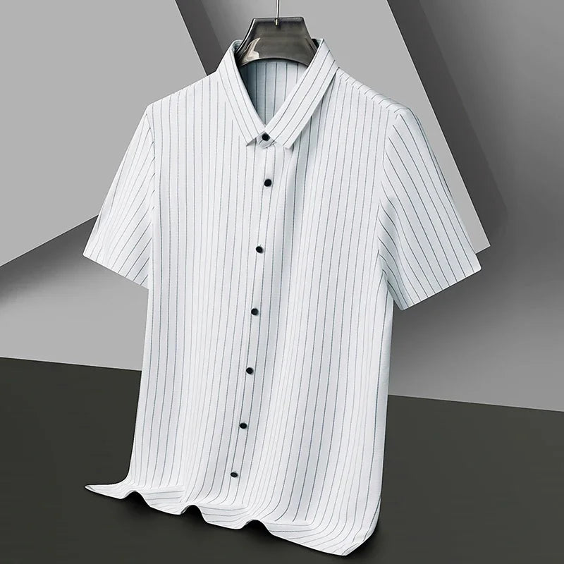 Ashton Pinstripe Button Up