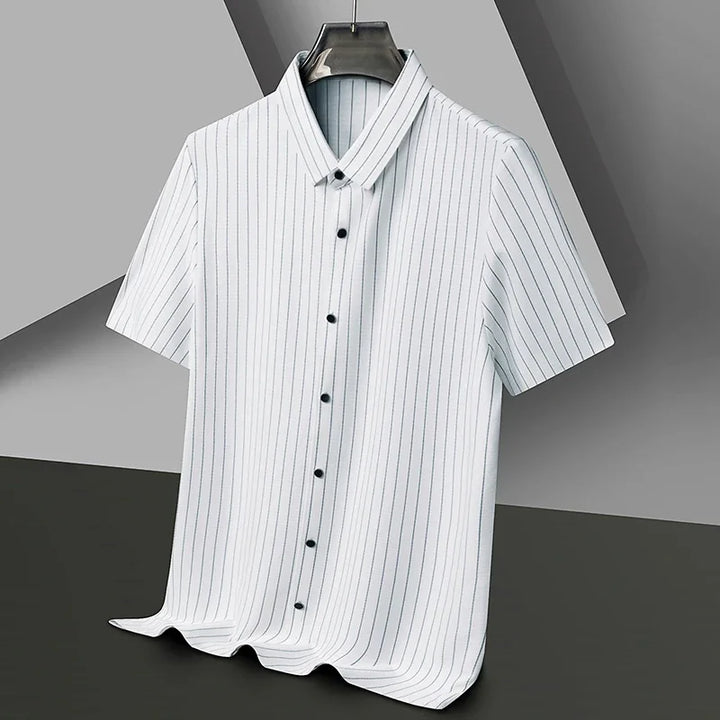 Ashton Pinstripe Button Up
