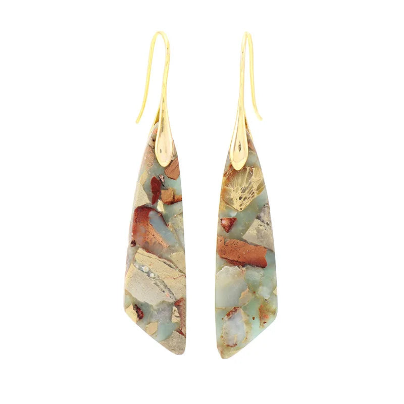 Emilia Stone Drop Earrings