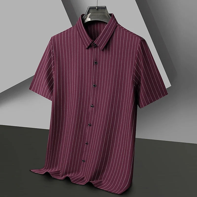 Ashton Pinstripe Button Up