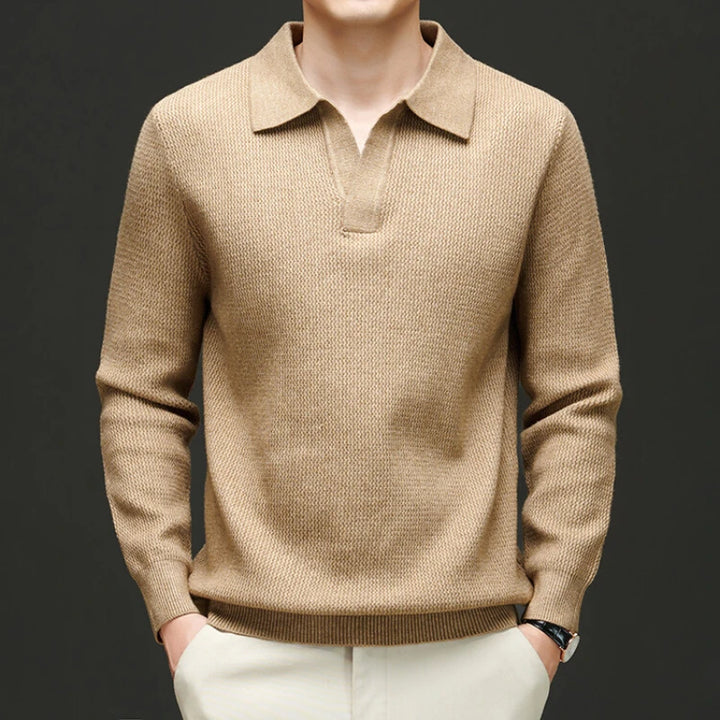 Belmont Wool Polo Sweater
