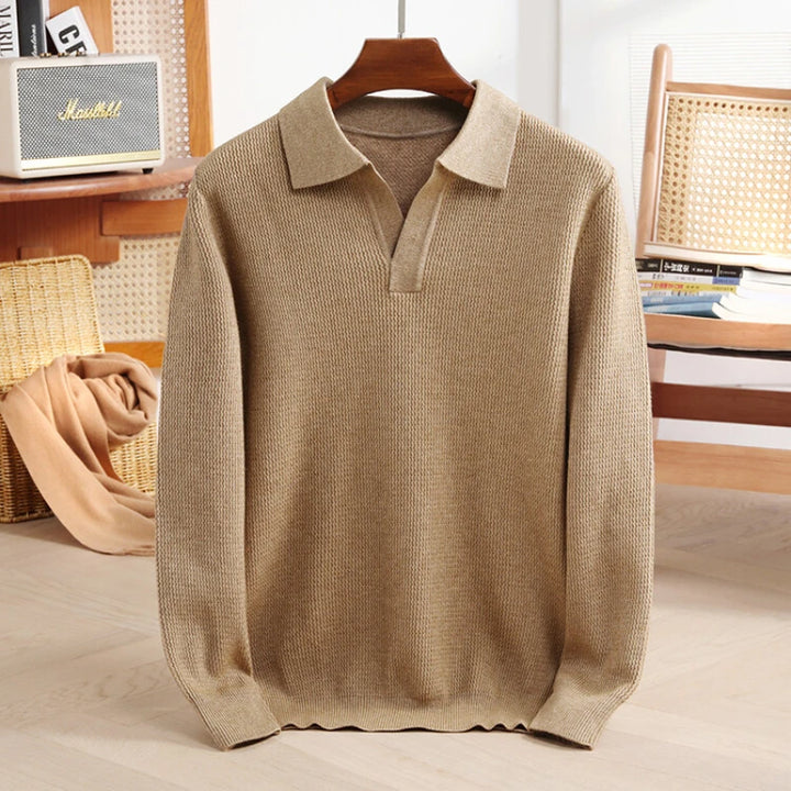 Belmont Wool Polo Sweater