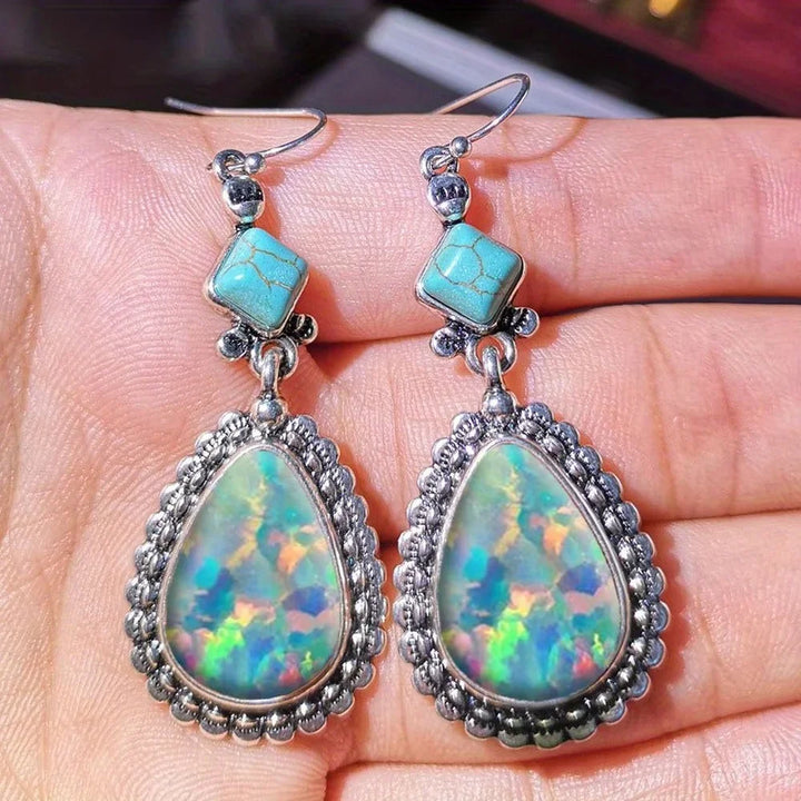 Aurora Mirage Opal Earrings