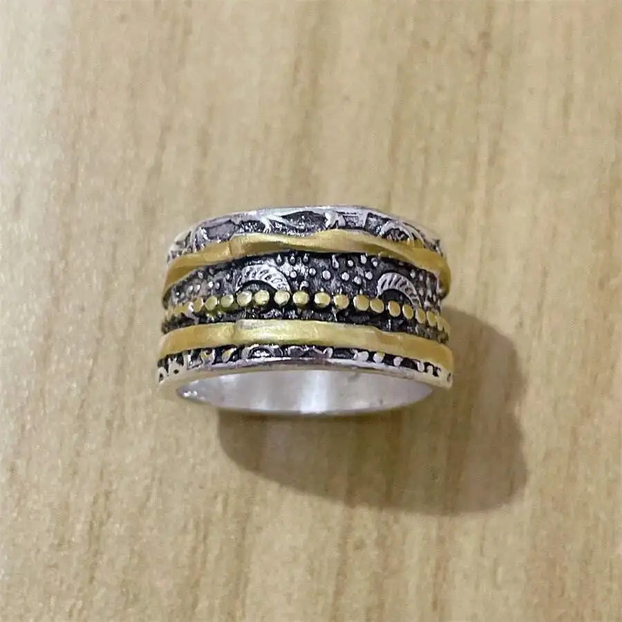 Luminaire Brilliance Gold/Silver Ring