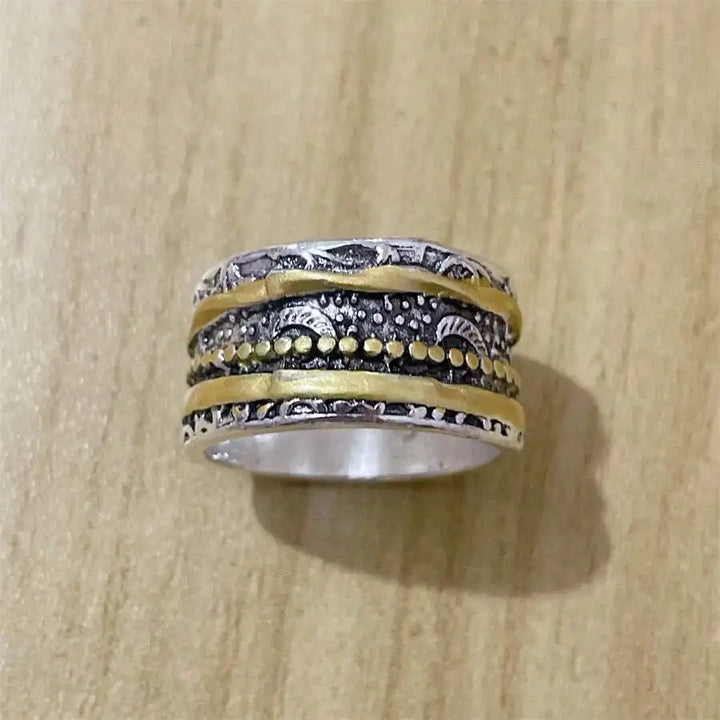 Luminaire Brilliance Gold/Silver Ring