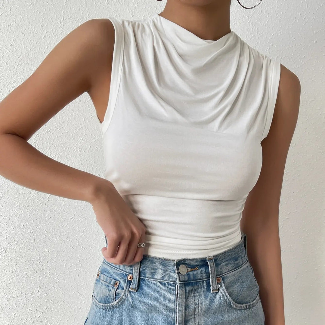 Isla Drape Sculpted Top