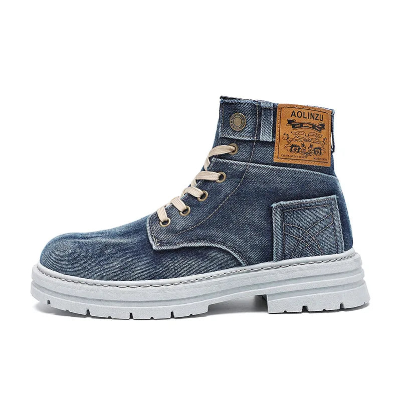 Axel Denim Boots