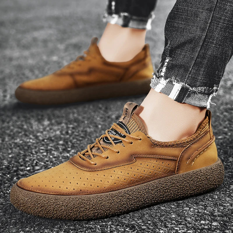 Zane Leather Sneakers