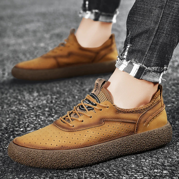 Zane Leather Sneakers