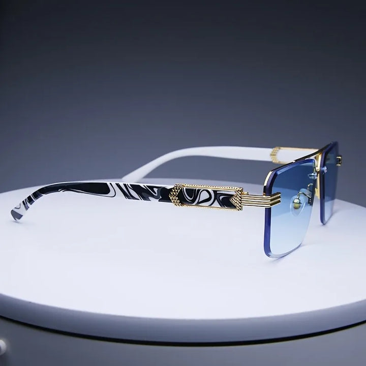Marbella Rimless Square Sunglasses