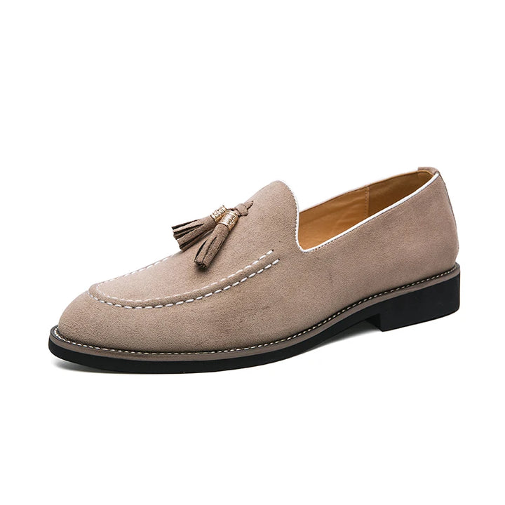 Suede Luxe Tassel Loafers