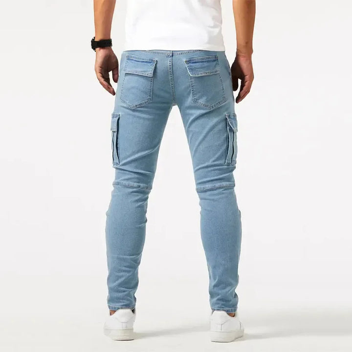 Vanguard Tapered Cargo Jeans