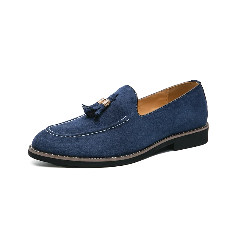Suede Luxe Tassel Loafers