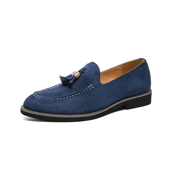 Suede Luxe Tassel Loafers